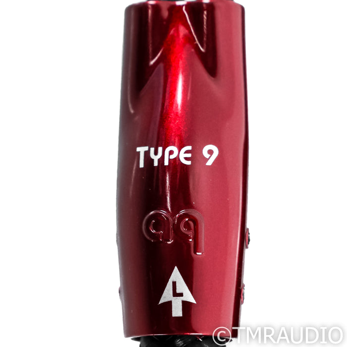 AudioQuest Type 9 Speaker Cables; 8ft Pair