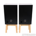 Devore Fidelity O/Baby Monitor Speakers; White Oak Pair with Stands