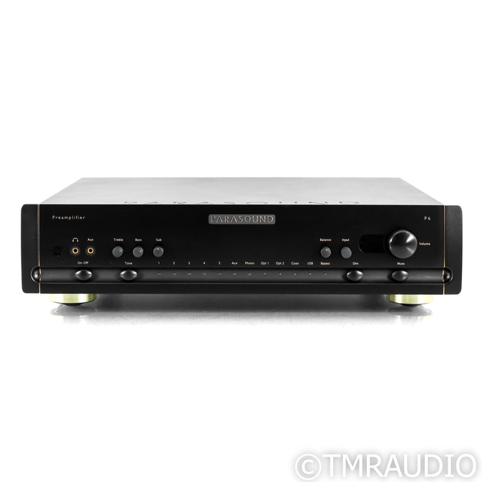 Parasound Halo P6 Stereo Preamplifier; P 6; MM / MC Phono
