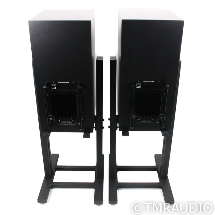 ATC SCM100ASL Pro Active Monitor Speakers; Black Pair w/ Sound Anchors Stands