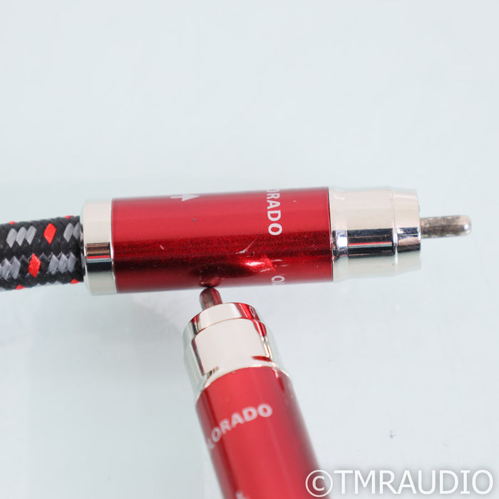 AudioQuest Colorado RCA Cables; 1m Pair Interconnects