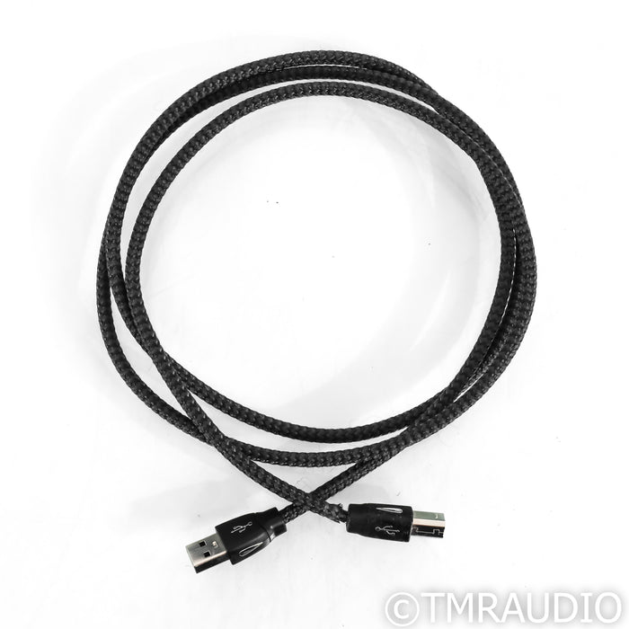 AudioQuest Carbon USB Cable; 1.5m Single Digital; USB A to B