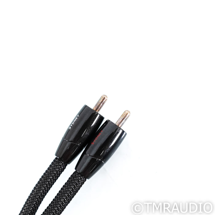 AudioQuest Sydney RCA Cable; 2ft Single 3.5mm to Stereo RCA Interconnect