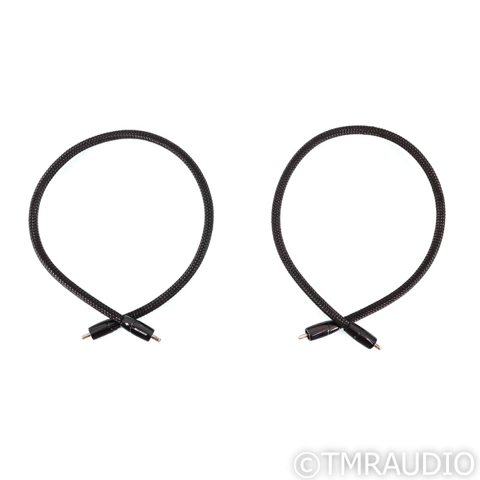 AudioQuest Mackenzie RCA Cables; 0.5m Pair Interconnects