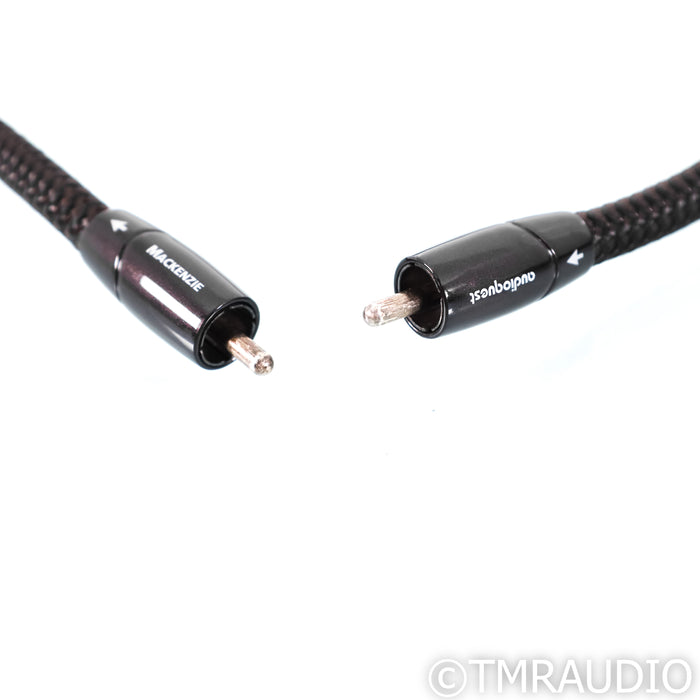 AudioQuest Mackenzie RCA Cables; 0.5m Pair Interconnects