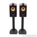 Bowers & Wilkins Nautilus 805 Bookshelf Speakers; Red Cherry Pair; w/ Stands