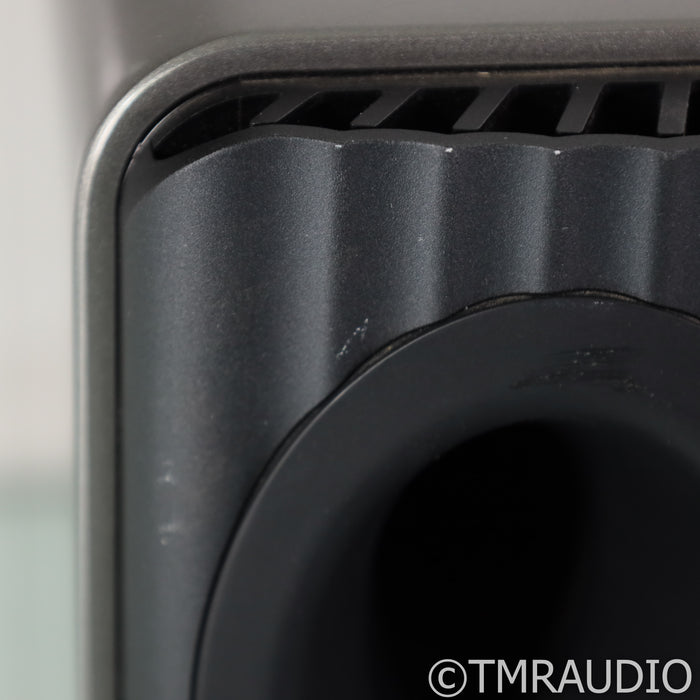 KEF LS50 Wireless Bookshelf Speakers; Titanium Grey Pair
