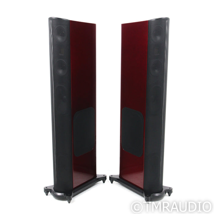 GoldenEar T66 Floorstanding Speakers; Santa Barbara Red Pair