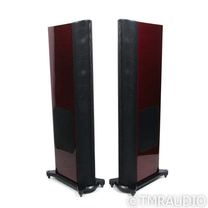 GoldenEar T66 Floorstanding Speakers; Santa Barbara Red Pair