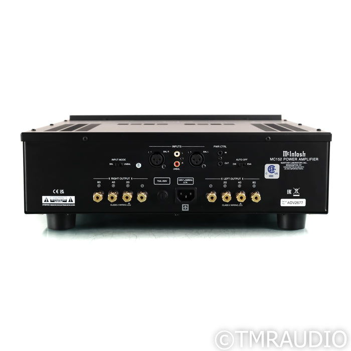 McIntosh MC152 Stereo Power Amplifier
