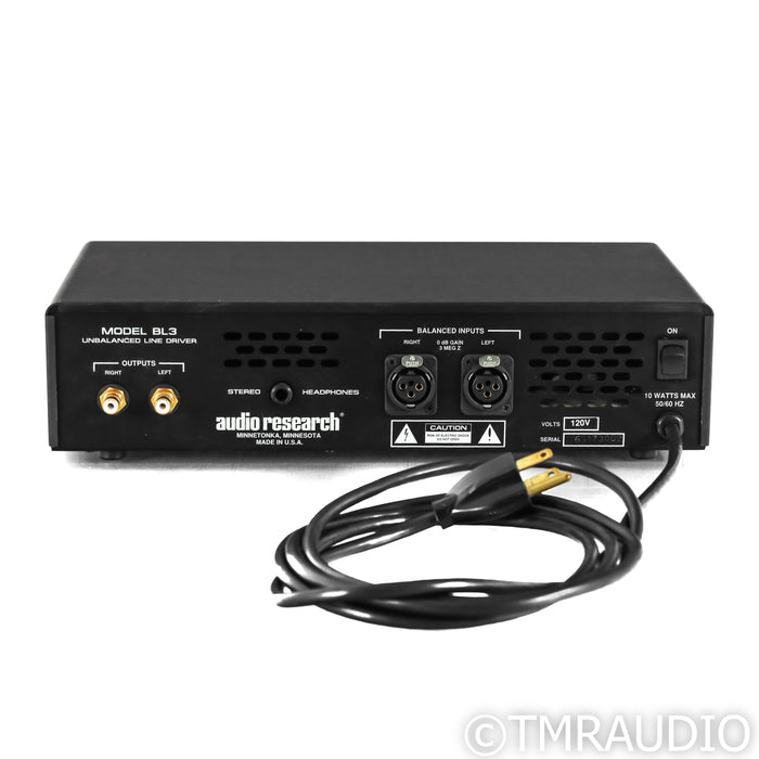 Audio Research BL-2 Balanced Line Driver with BL3 Unbalanced Line  Driver