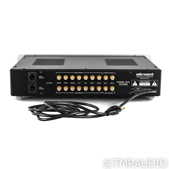 Audio Research BL-2 Balanced Line Driver with BL3 Unbalanced Line  Driver