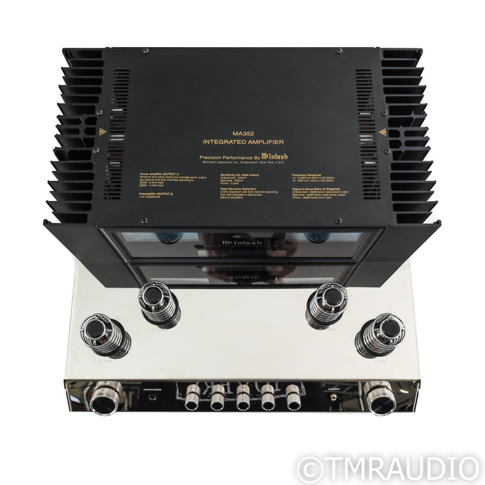 McIntosh MA352 Stereo Tube Hybrid Integrated Amplifier; MM Phono