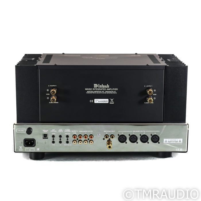 McIntosh MA352 Stereo Tube Hybrid Integrated Amplifier; MM Phono
