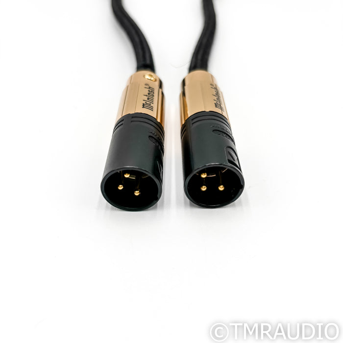 McIntosh CBA1M XLR Cables; 1m Pair Balanced Interconnects