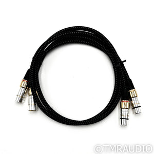 Tributaries 8AB MKII XLR Cables; 1m Pair Balanced Interconnects