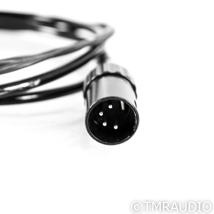 Moon Audio Black Dragon Headphone Cable; 1.5m Single; 2-Pin LEMO to 4-Pin XLR
