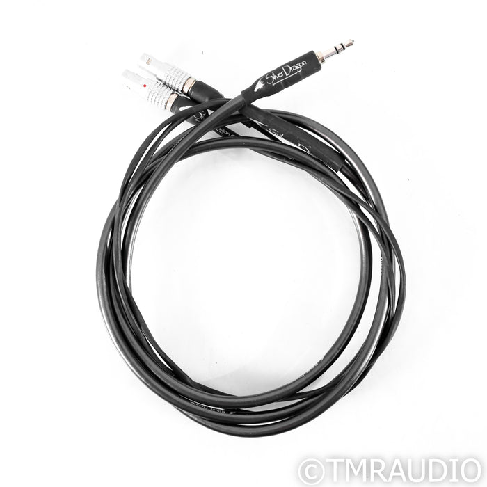 Moon Audio Silver Dragon Headphone Cable; 1.5m Single; 2-Pin LEMO to 3.5mm