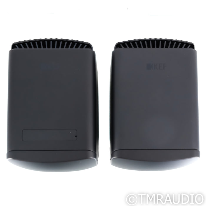 KEF LS50 Wireless II Active Bookshelf Speakers; Black Pair