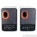 KEF LS50 Wireless II Active Bookshelf Speakers; Black Pair