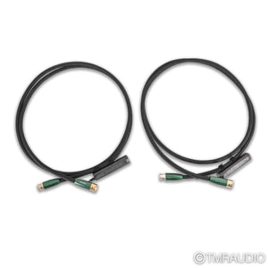 AudioQuest Earth XLR Cables; 2m Pair Balanced Interconnects