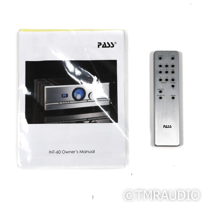 Pass Labs INT-60 Stereo Integrated Amplifier