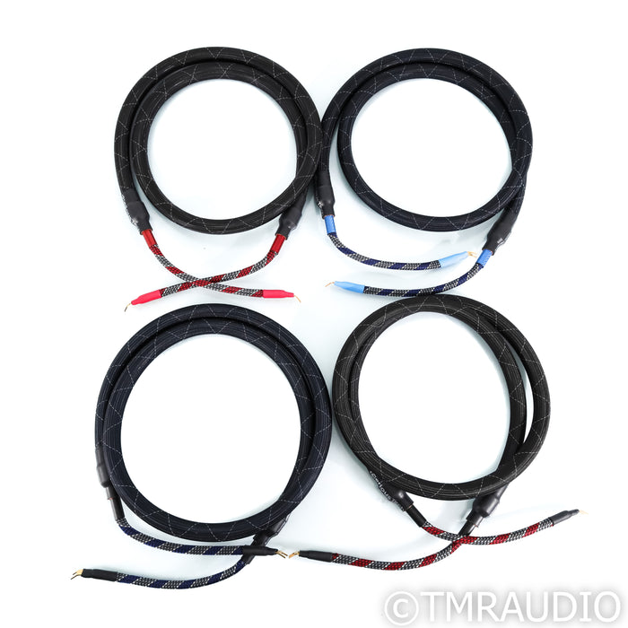 Cerious Technologies Graphene Lumniscate Speaker Cables; 8ft Pair