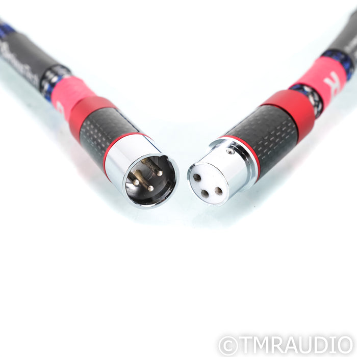 Cerious Technologies Graphene Lumniscate XLR Cables; 1m Pair Balanced Interconnects
