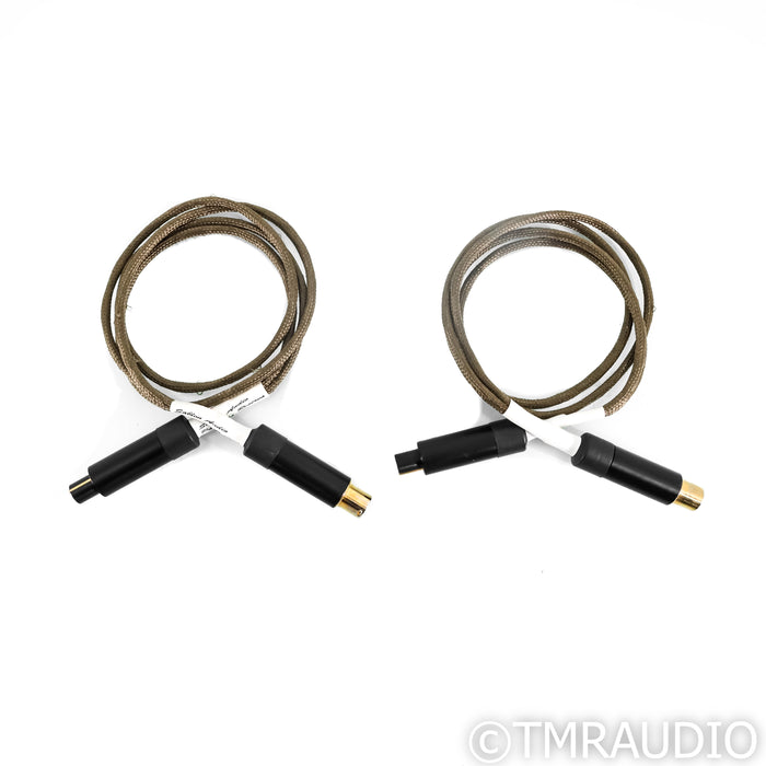 Sablon Audio Panatela Reserva XLR Cables; 1m Pair Balanced Interconnects