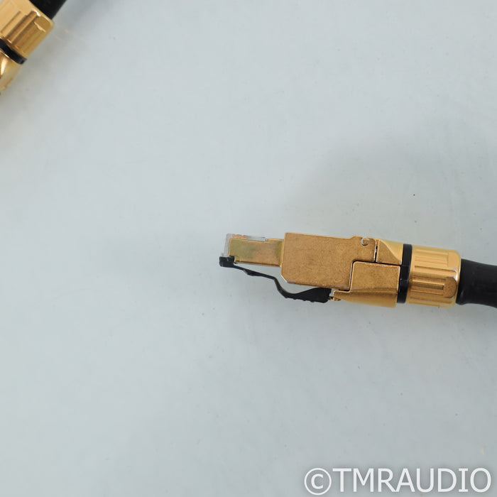 JCAT Signature LAN Cable Gold; 1m Digital Interconnect