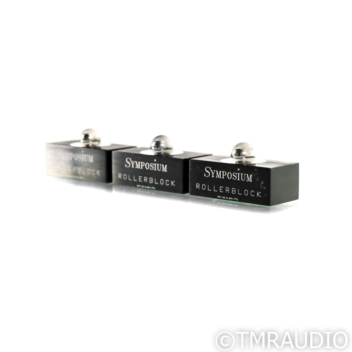 Symposium Acoustics Rollerblock Series 2+ Isolation Device; Set of 3
