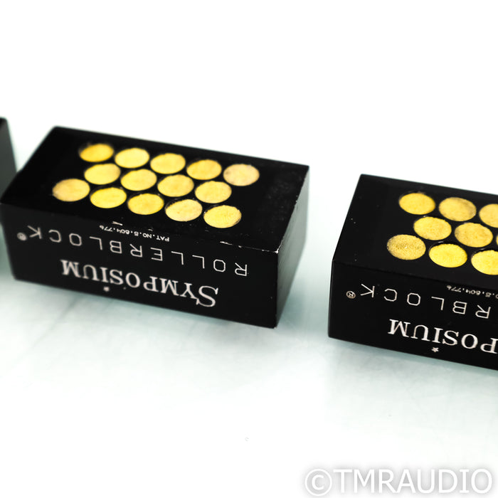 Symposium Acoustics Rollerblock Series 2+ Isolation Device; Set of 3