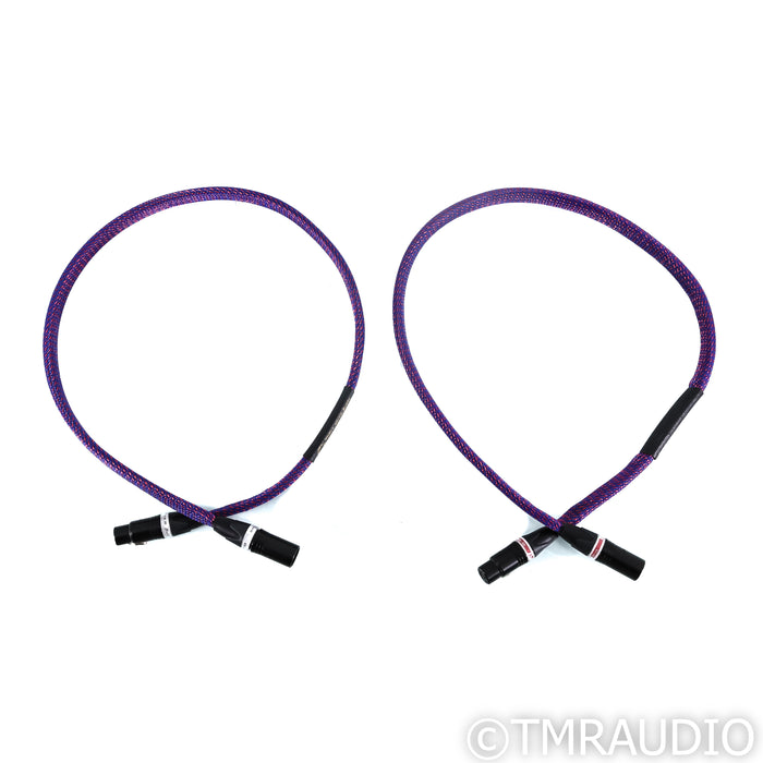Snake River Audio Mamushi XLR Cables; 1m Pair Interconnects
