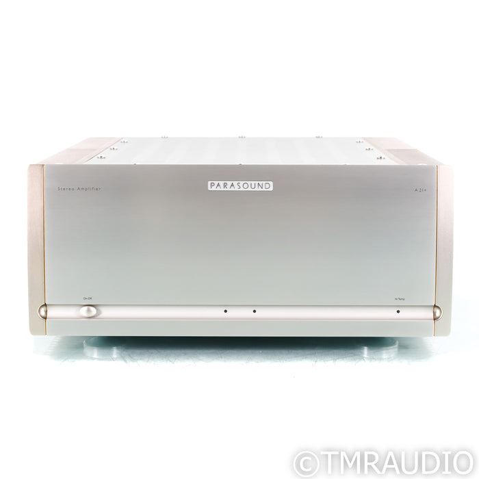 Parasound Halo A21+ Stereo Power Amplifier; Silver