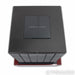 Synastec Audio Saxum Stereo Power Amplifier; w/ FalkenOhr Isolation Stand