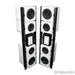 AudioNec Evo 3 Signature Floorstanding Speakers; White Pair w/ Crossovers