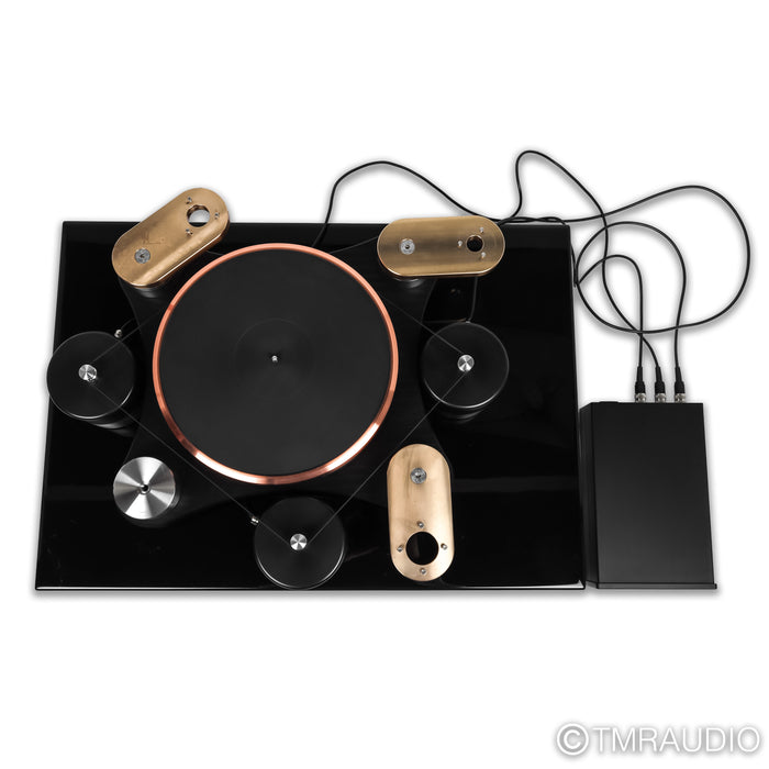 TW Acustic Raven Black Night 3 Motor Belt Drive Turntable; Tonearms not Included