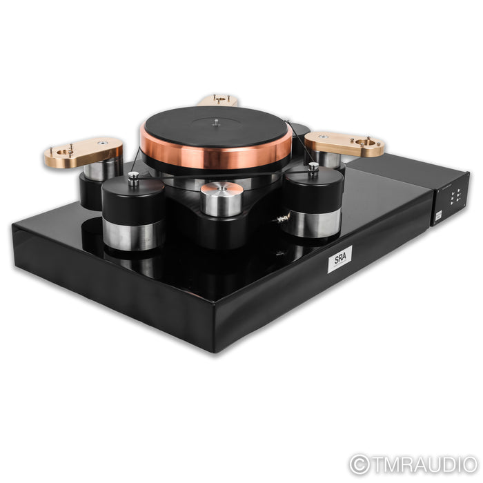 TW Acustic Raven Black Night 3 Motor Belt Drive Turntable; Tonearms not Included