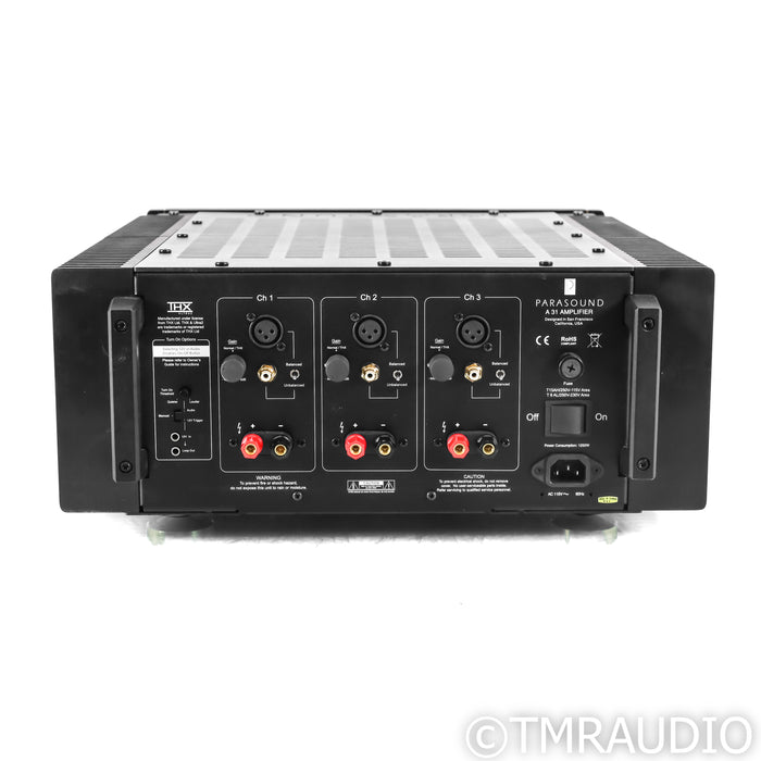 Parasound Halo A31 3-Channel Power Amplifier; A 31