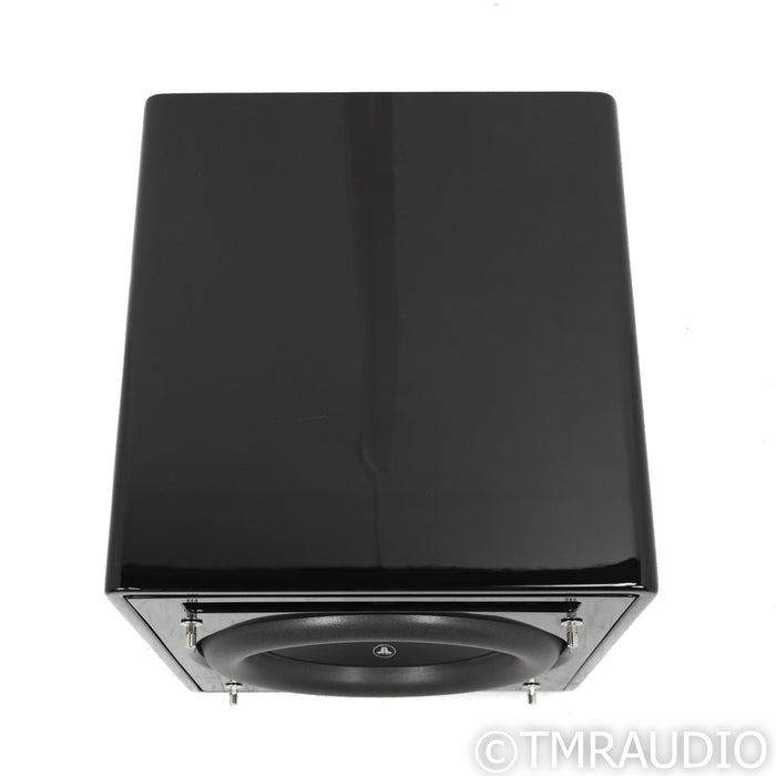 JL Audio Fathom F112 v2 12" Powered Subwoofer; Gloss Black w/ Gaia I Feet