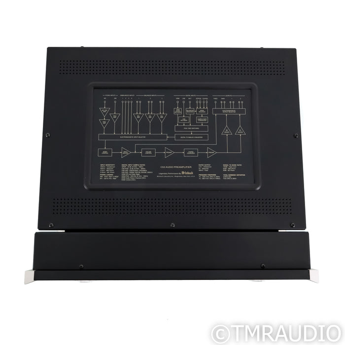 McIntosh C53 Stereo Preamplifier; MM & MC Phono