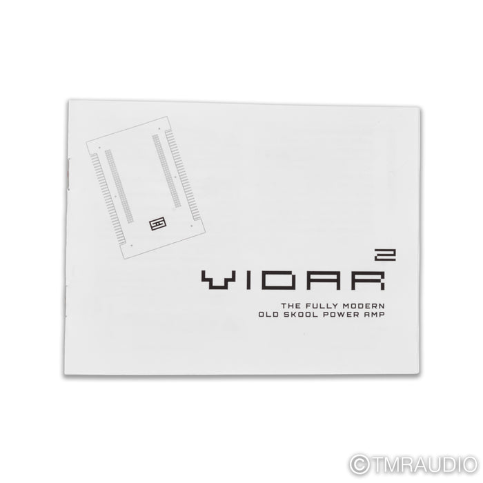 Schiit Audio Vidar 2 Stereo Power Amplifier