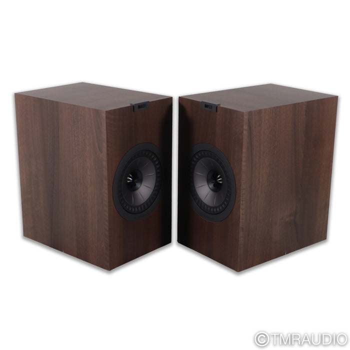 KEF Q350 Bookshelf Speakers; Walnut Pair