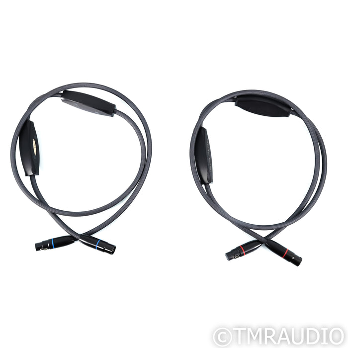 Transparent Audio Reference Gen5 XLR Cables; 1.5m Pair Balanced Interconnects; Lo Z