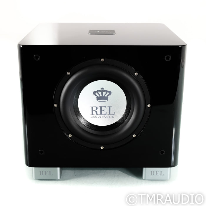 REL Acoustics T/7x 8" Powered Subwoofer; Piano Black