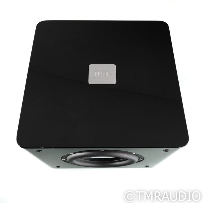 REL Acoustics T/7x 8" Powered Subwoofer; Piano Black