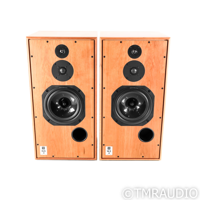 Harbeth Super HL5+ XD Bookshelf Speakers; Cherry Pair