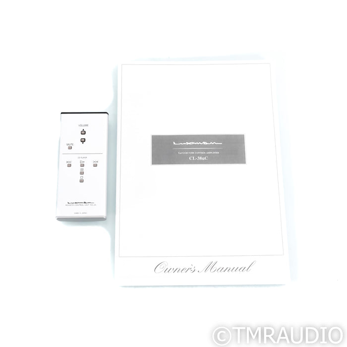 Luxman CL-38uC Stereo Preamplifier; MM & MC Phono