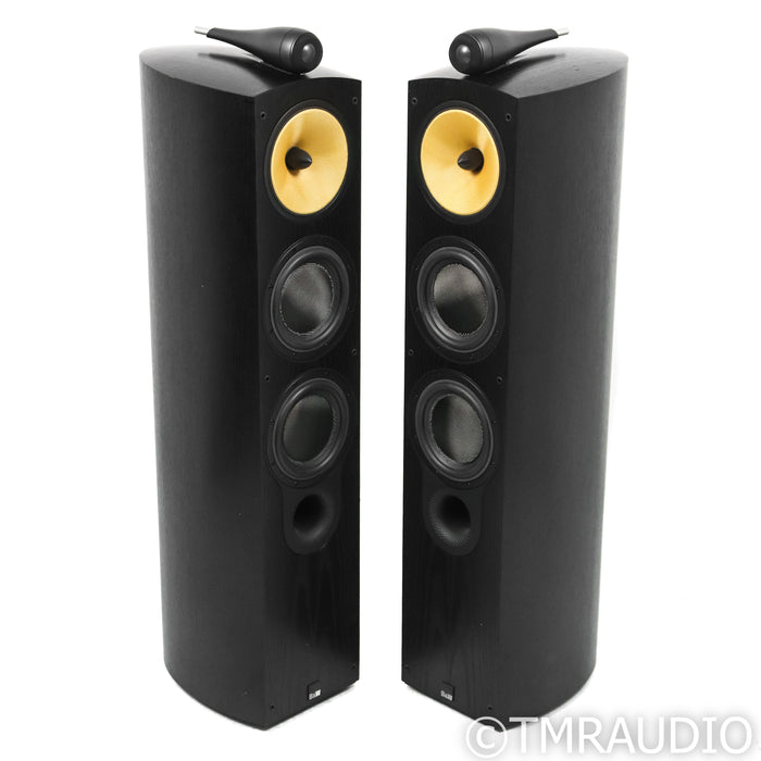 Bowers & Wilkins 804S Floorstanding Speakers; Black Ash Pair