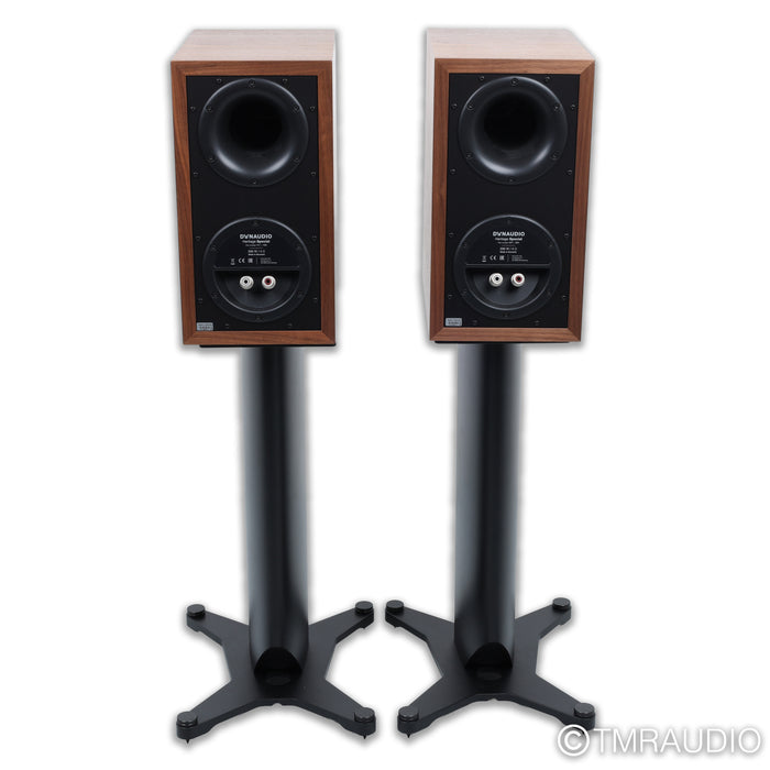 Dynaudio Heritage Special Bookshelf Speakers; Walnut Pair with Stands